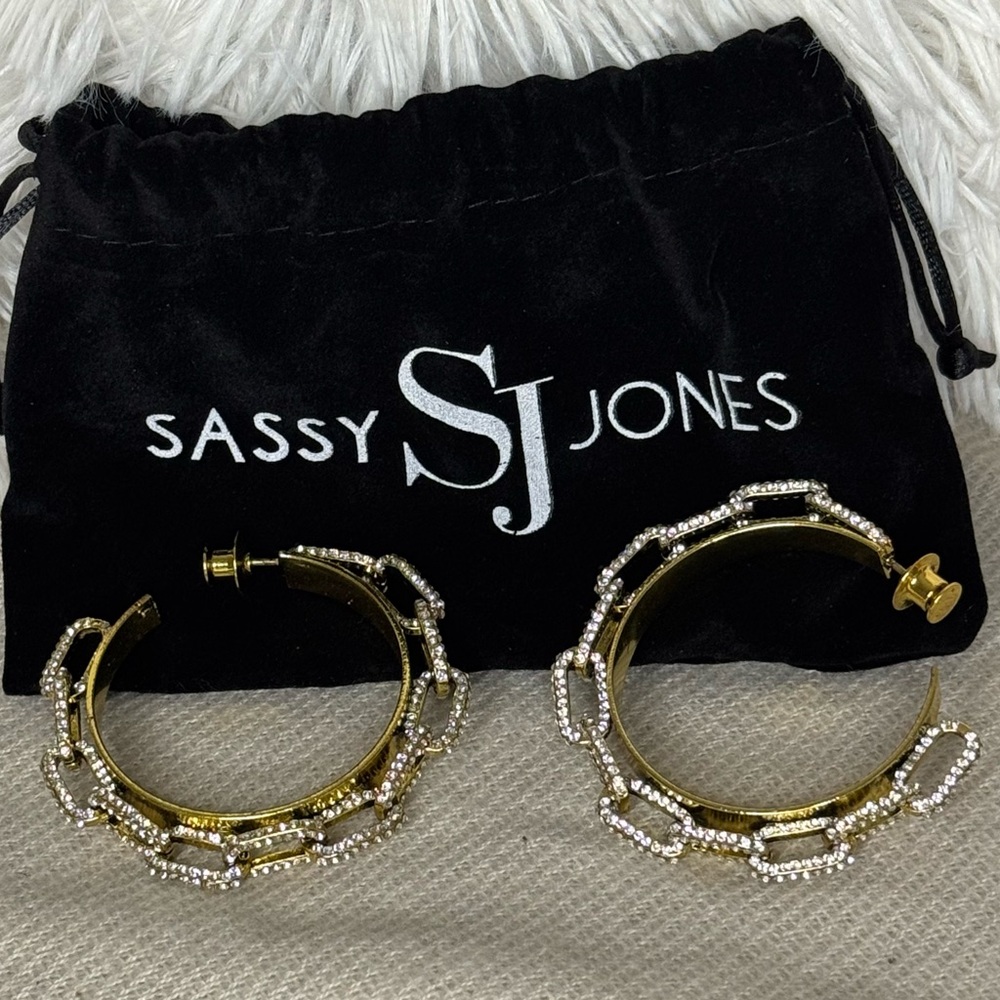 Sassy Jones Amena Luxe Hoops